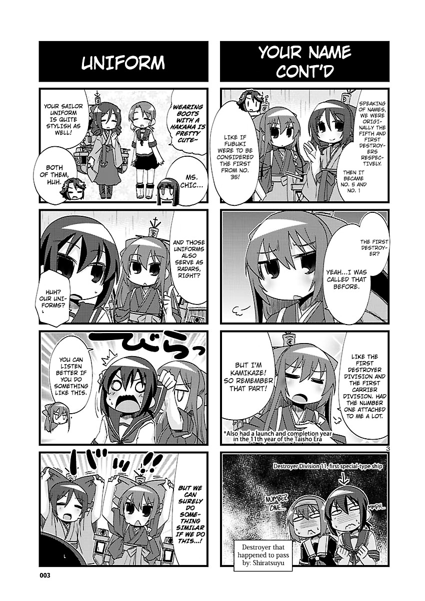 Kantai Collection - Kankore - 4-Koma Comic - Fubuki, Ganbarimasu! Chapter 139 #3