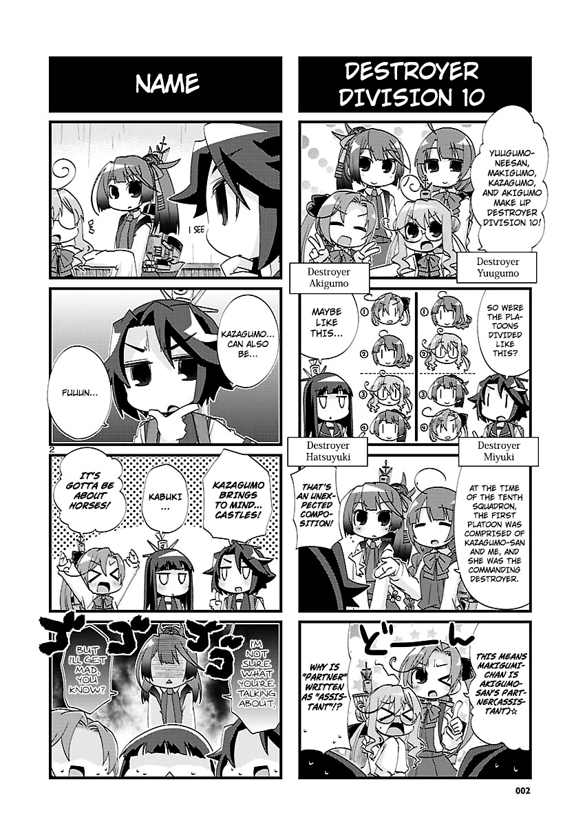 Kantai Collection - Kankore - 4-Koma Comic - Fubuki, Ganbarimasu! Chapter 115 #2