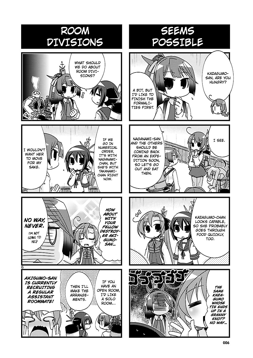 Kantai Collection - Kankore - 4-Koma Comic - Fubuki, Ganbarimasu! Chapter 115 #6