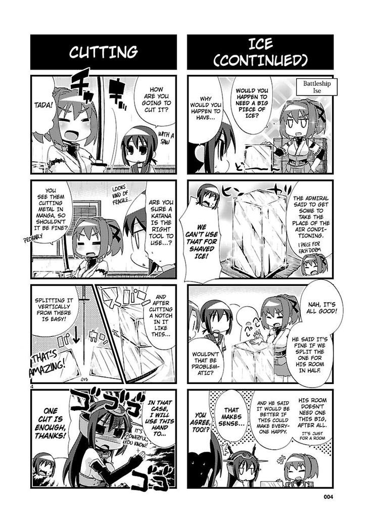 Kantai Collection - Kankore - 4-Koma Comic - Fubuki, Ganbarimasu! Chapter 97 #4