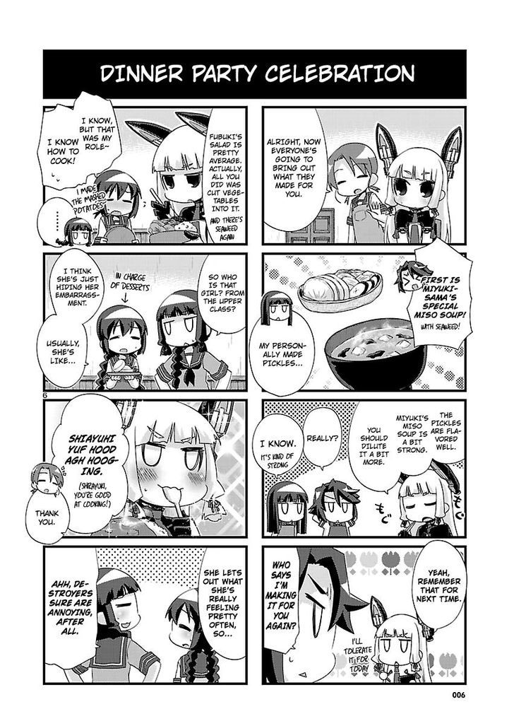 Kantai Collection - Kankore - 4-Koma Comic - Fubuki, Ganbarimasu! Chapter 96 #6