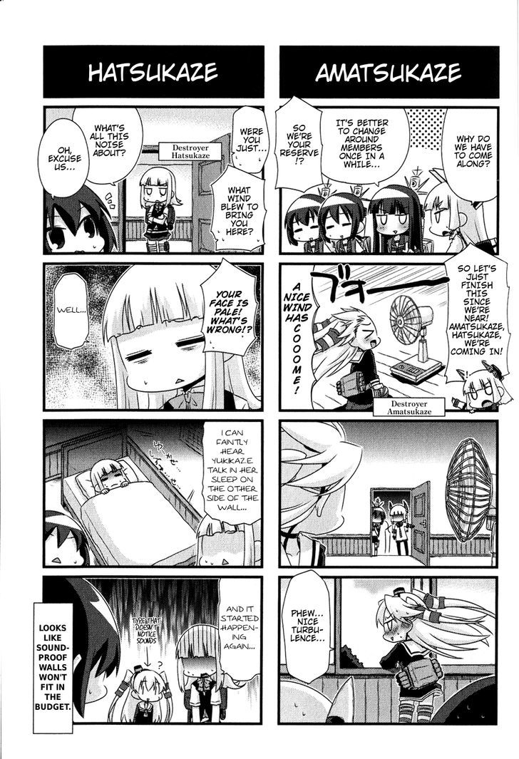 Kantai Collection - Kankore - 4-Koma Comic - Fubuki, Ganbarimasu! Chapter 86.5 #3