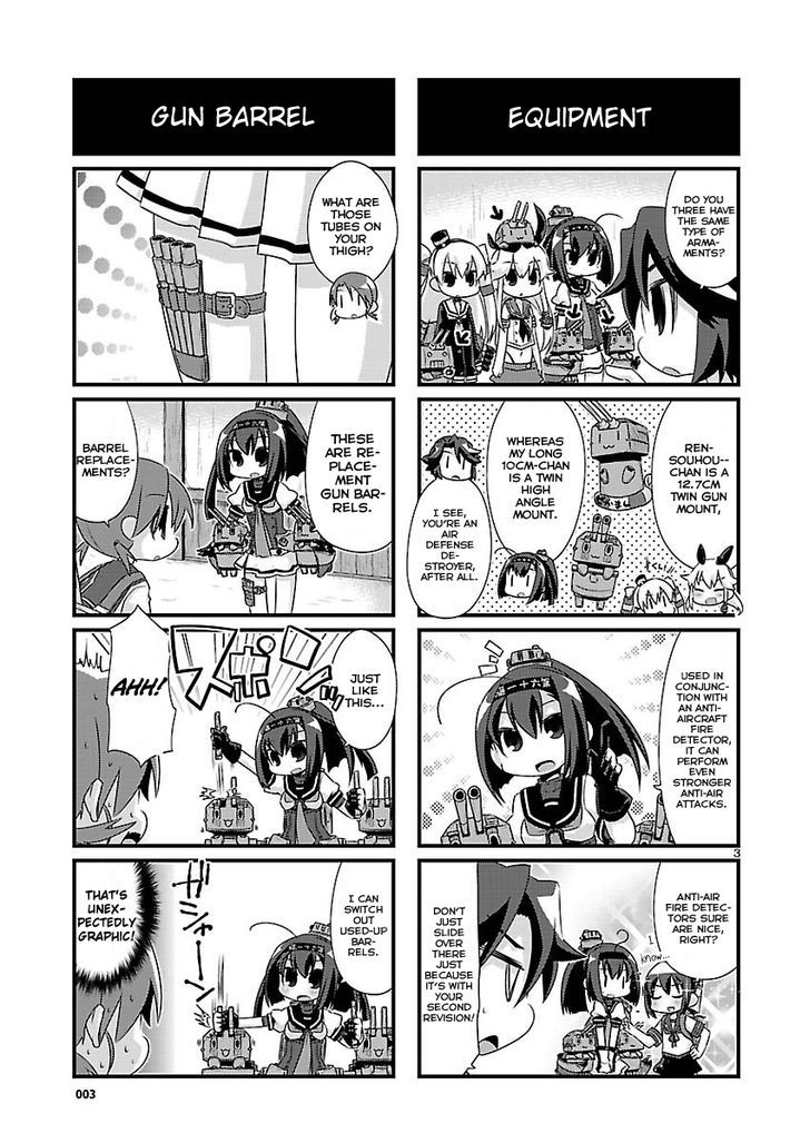 Kantai Collection - Kankore - 4-Koma Comic - Fubuki, Ganbarimasu! Chapter 71 #3