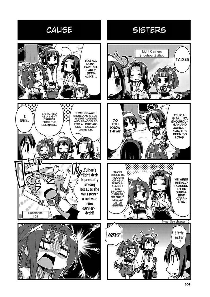 Kantai Collection - Kankore - 4-Koma Comic - Fubuki, Ganbarimasu! Chapter 63 #4