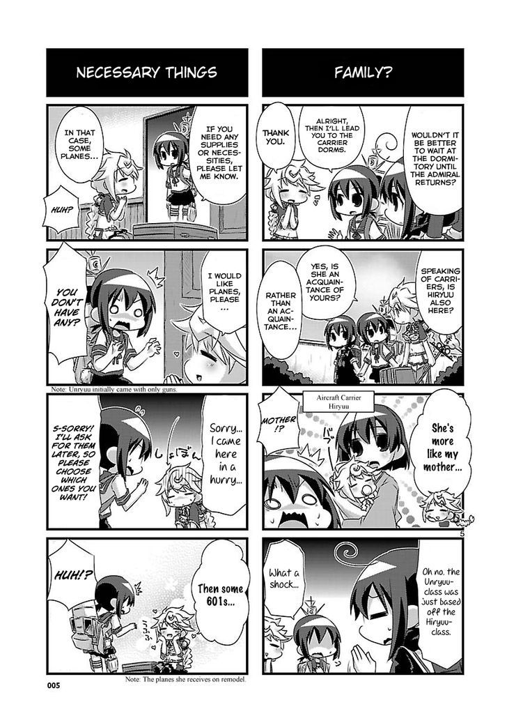 Kantai Collection - Kankore - 4-Koma Comic - Fubuki, Ganbarimasu! Chapter 61 #5