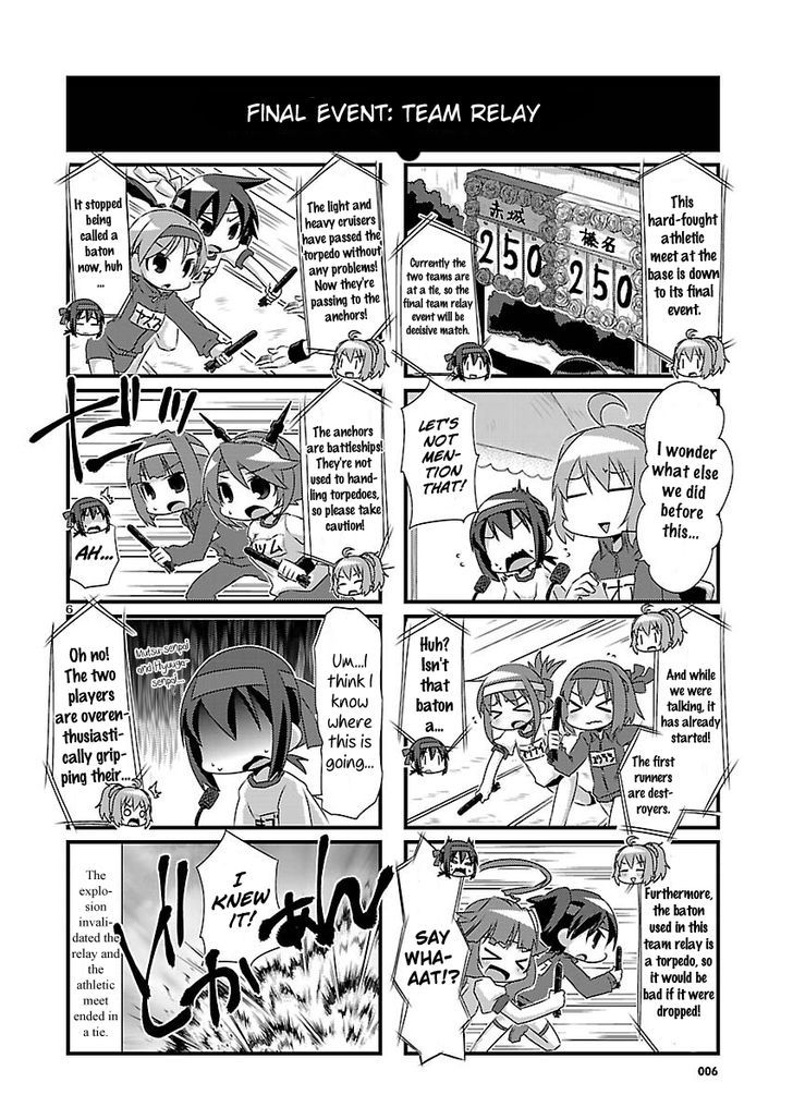 Kantai Collection - Kankore - 4-Koma Comic - Fubuki, Ganbarimasu! Chapter 60 #6