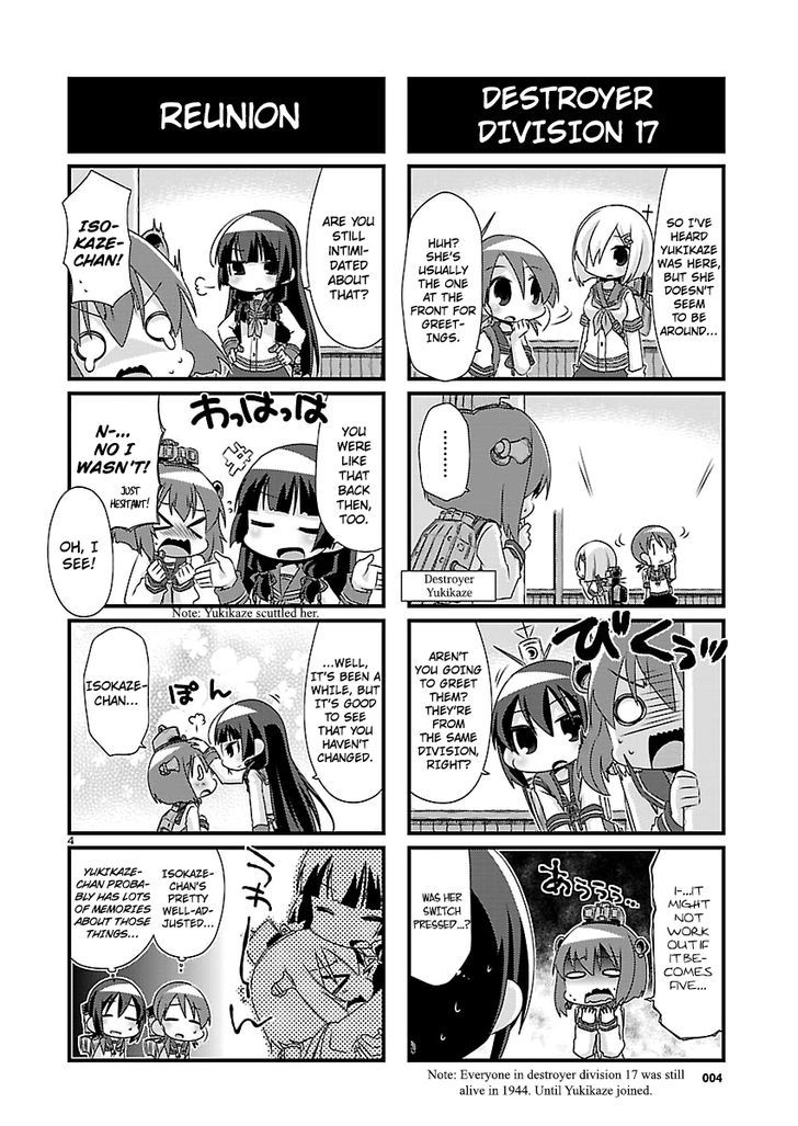 Kantai Collection - Kankore - 4-Koma Comic - Fubuki, Ganbarimasu! Chapter 57 #4