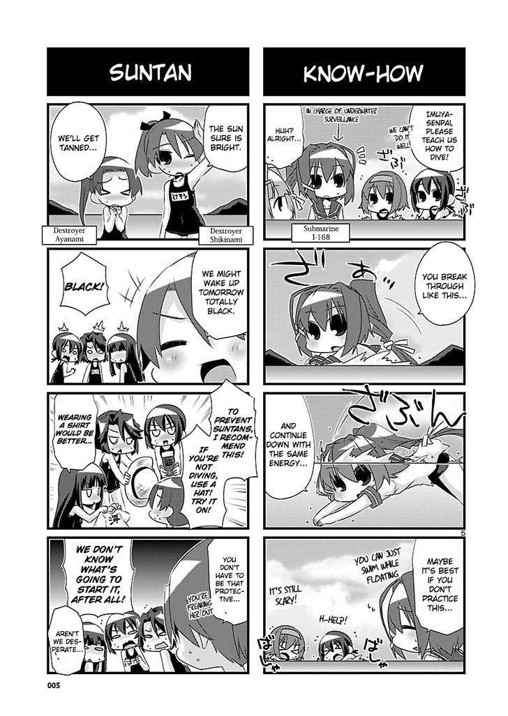 Kantai Collection - Kankore - 4-Koma Comic - Fubuki, Ganbarimasu! Chapter 50 #5