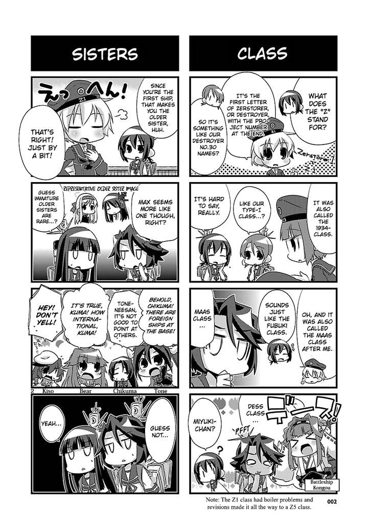 Kantai Collection - Kankore - 4-Koma Comic - Fubuki, Ganbarimasu! Chapter 49 #2