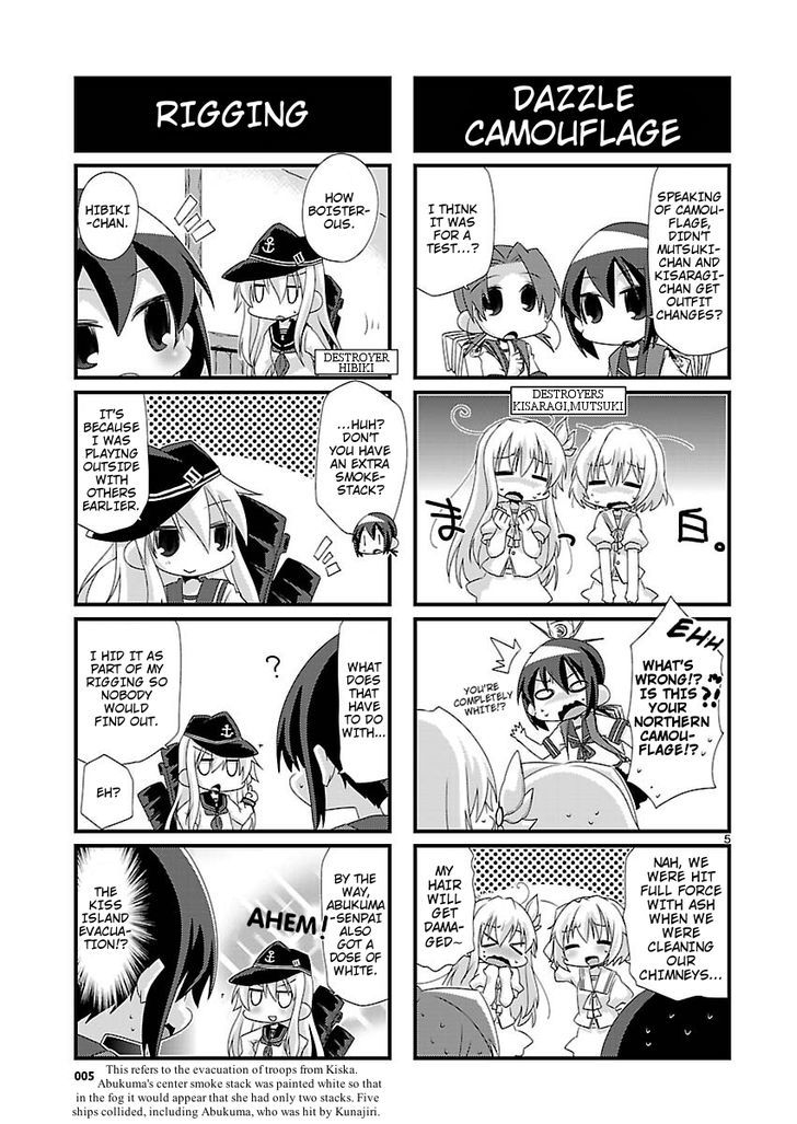 Kantai Collection - Kankore - 4-Koma Comic - Fubuki, Ganbarimasu! Chapter 24 #5