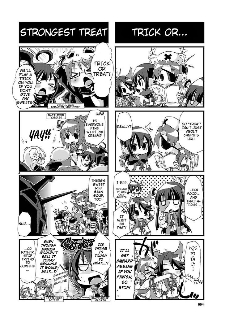 Kantai Collection - Kankore - 4-Koma Comic - Fubuki, Ganbarimasu! Chapter 14 #4