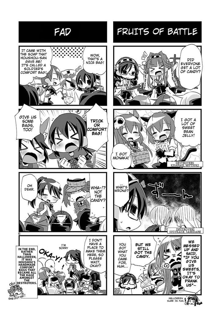 Kantai Collection - Kankore - 4-Koma Comic - Fubuki, Ganbarimasu! Chapter 14 #6