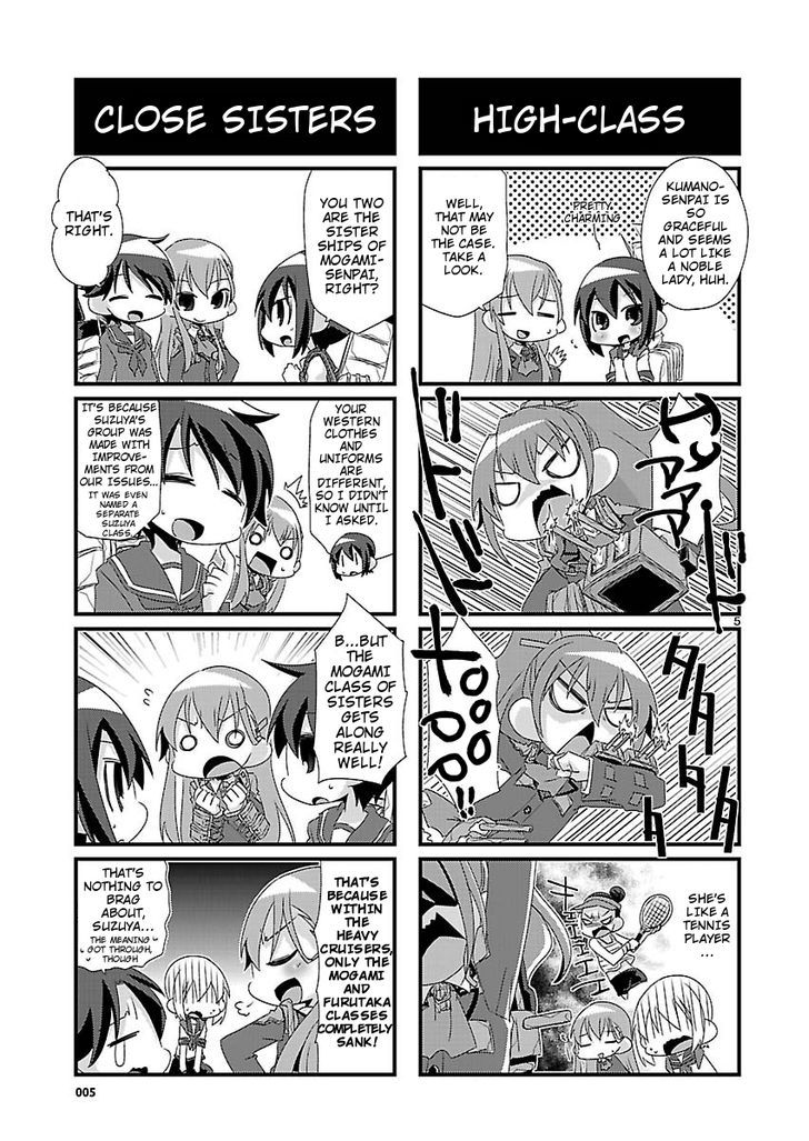 Kantai Collection - Kankore - 4-Koma Comic - Fubuki, Ganbarimasu! Chapter 10 #5