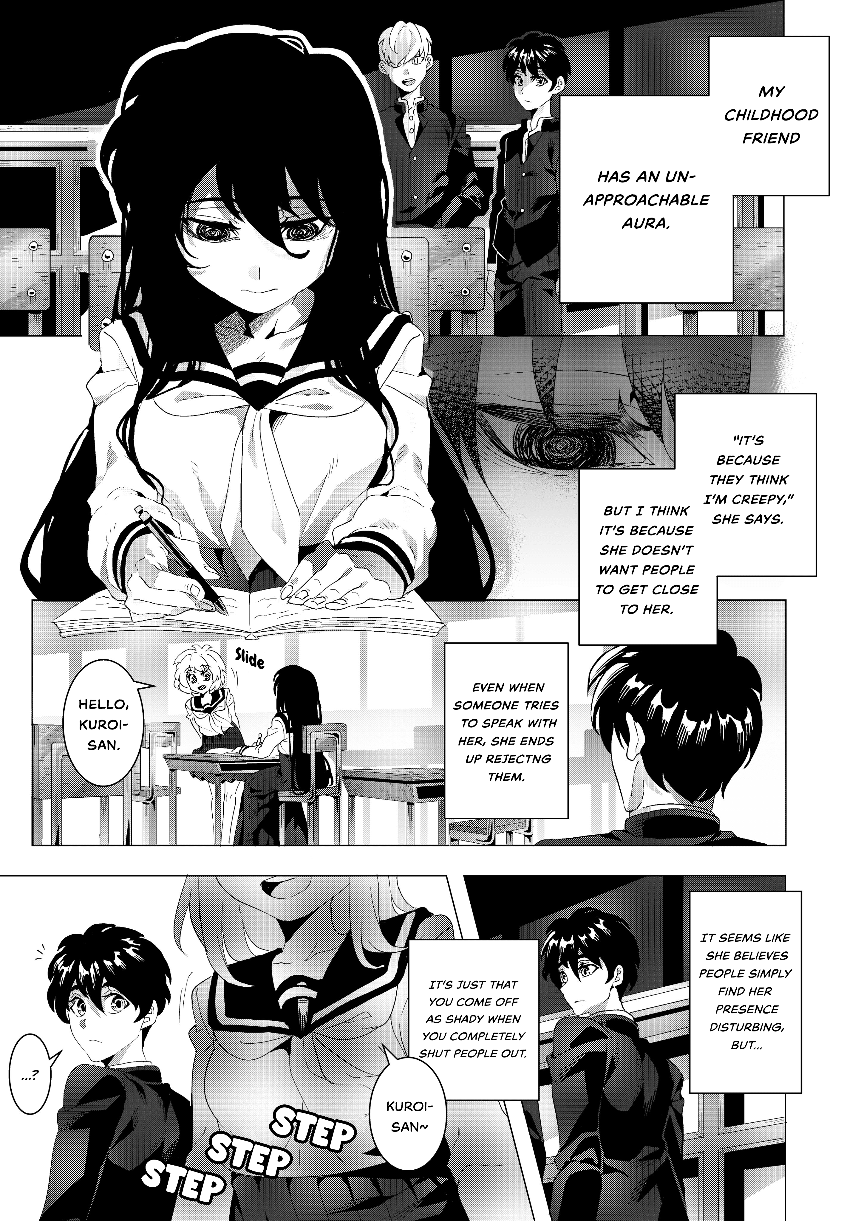 A Story About A Creepy Girl Smile Chapter 3 #1