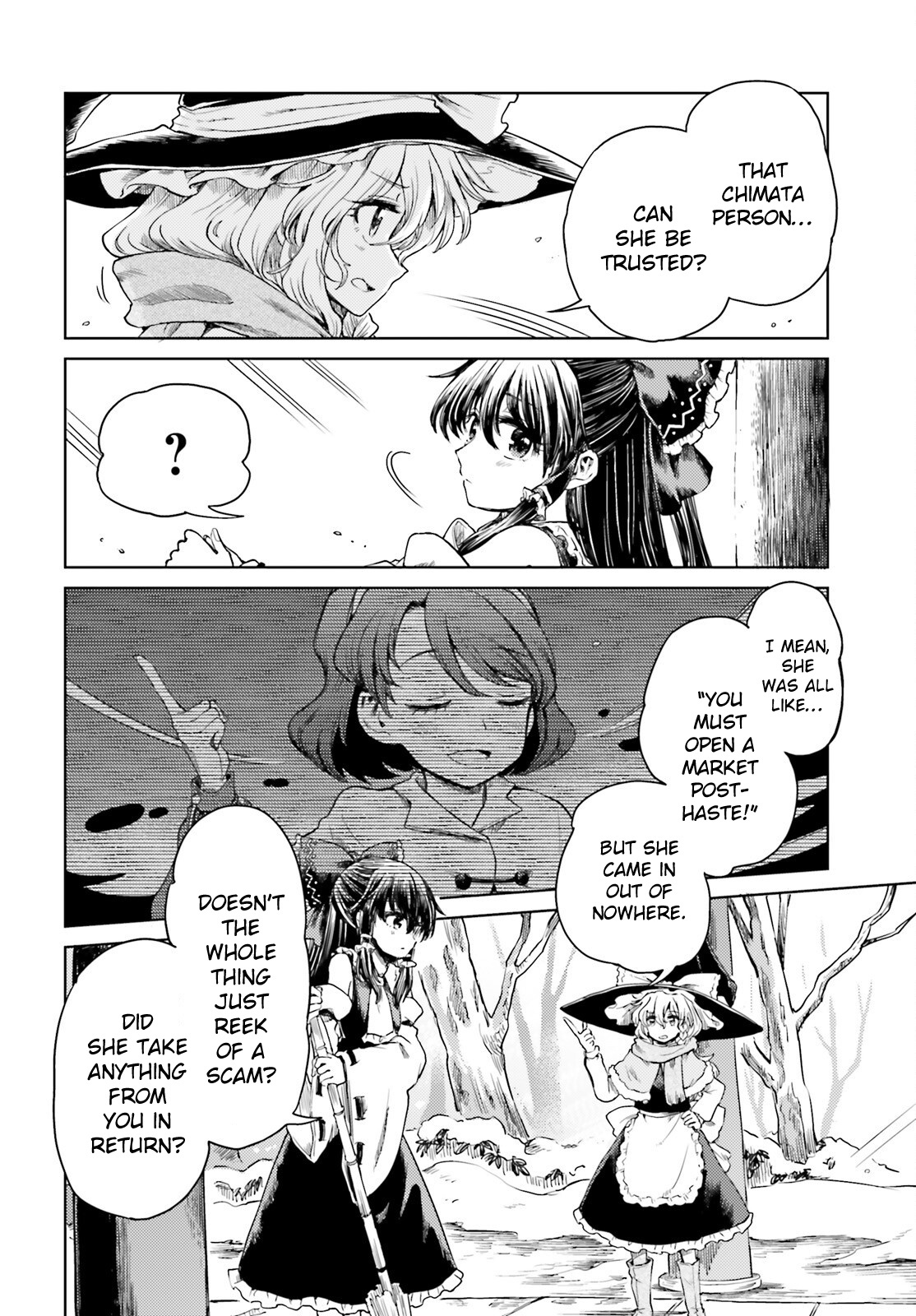 Touhou Suichouka ~ Lotus Eater-Tachi No Suisei Chapter 38 #12