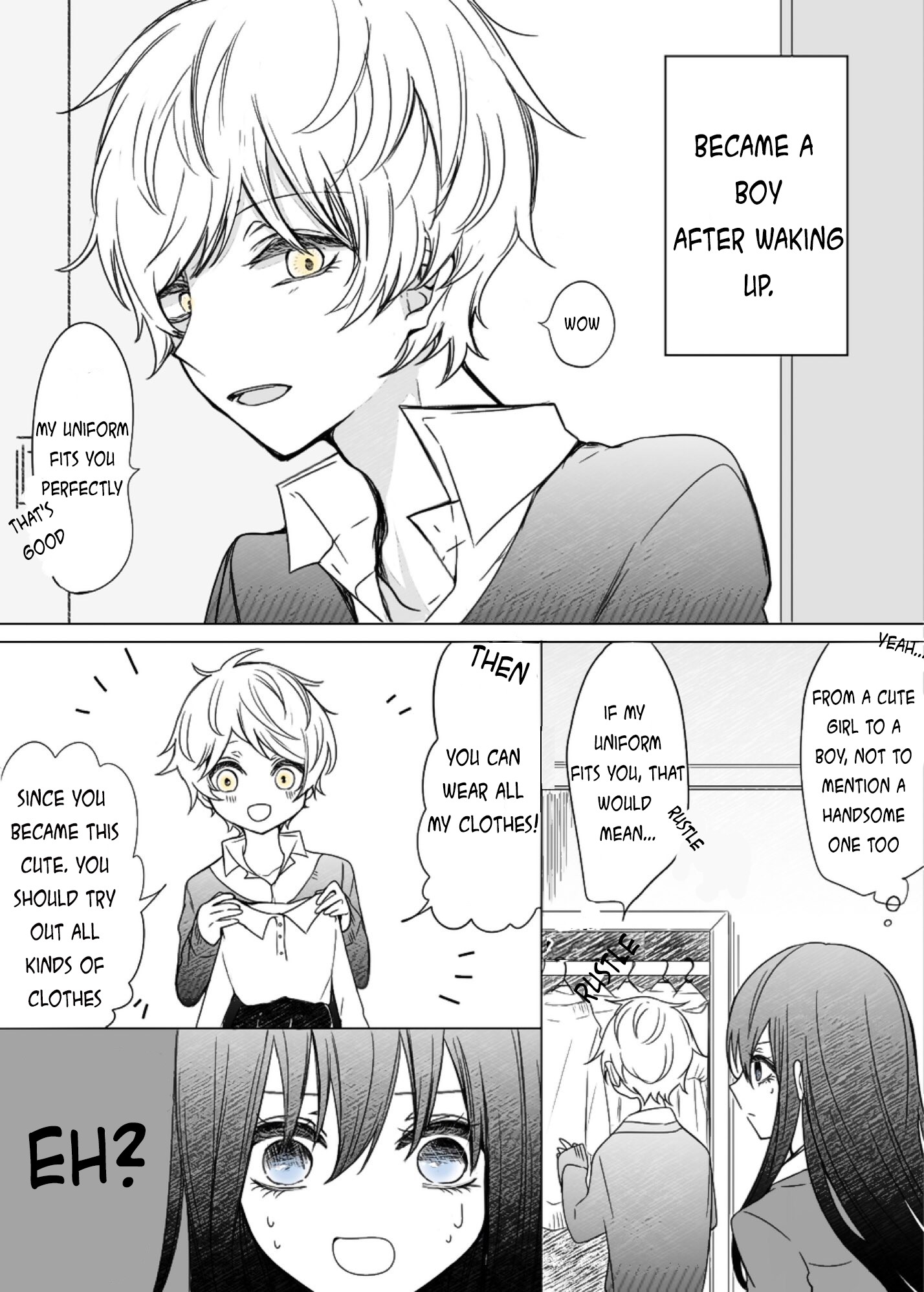 She Became Handsome And He Became Cute Chapter 3 #2