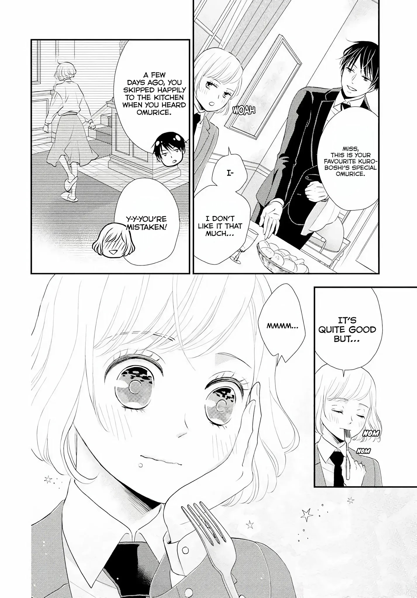 Shitsuji Kuroboshi Wa Kashizukanai Chapter 3 #14