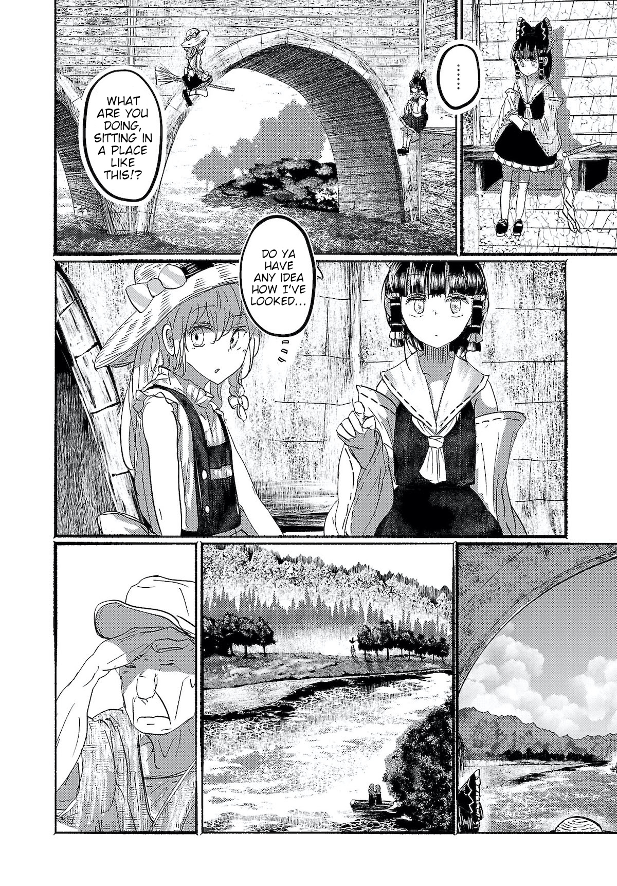 Touhou ~ The Gensokyo Of Humans Chapter 13 #22