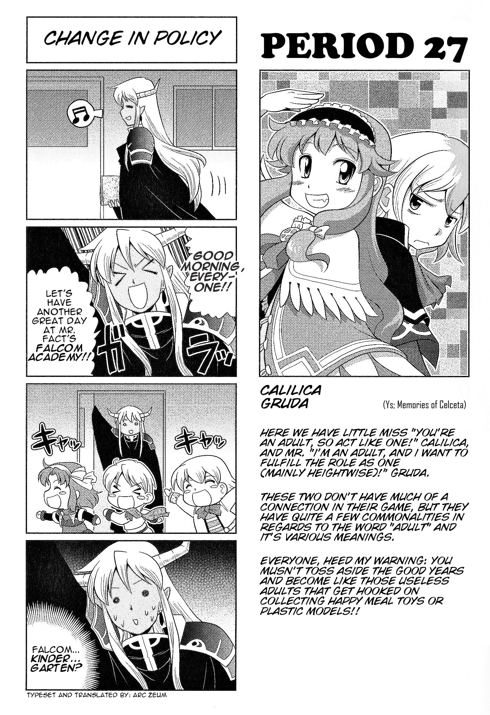 Minna Atsumare! Falcom Gakuen Chapter 34 #1
