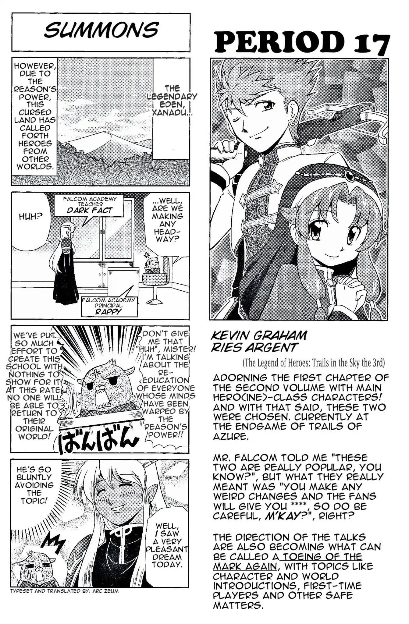 Minna Atsumare! Falcom Gakuen Chapter 24 #3