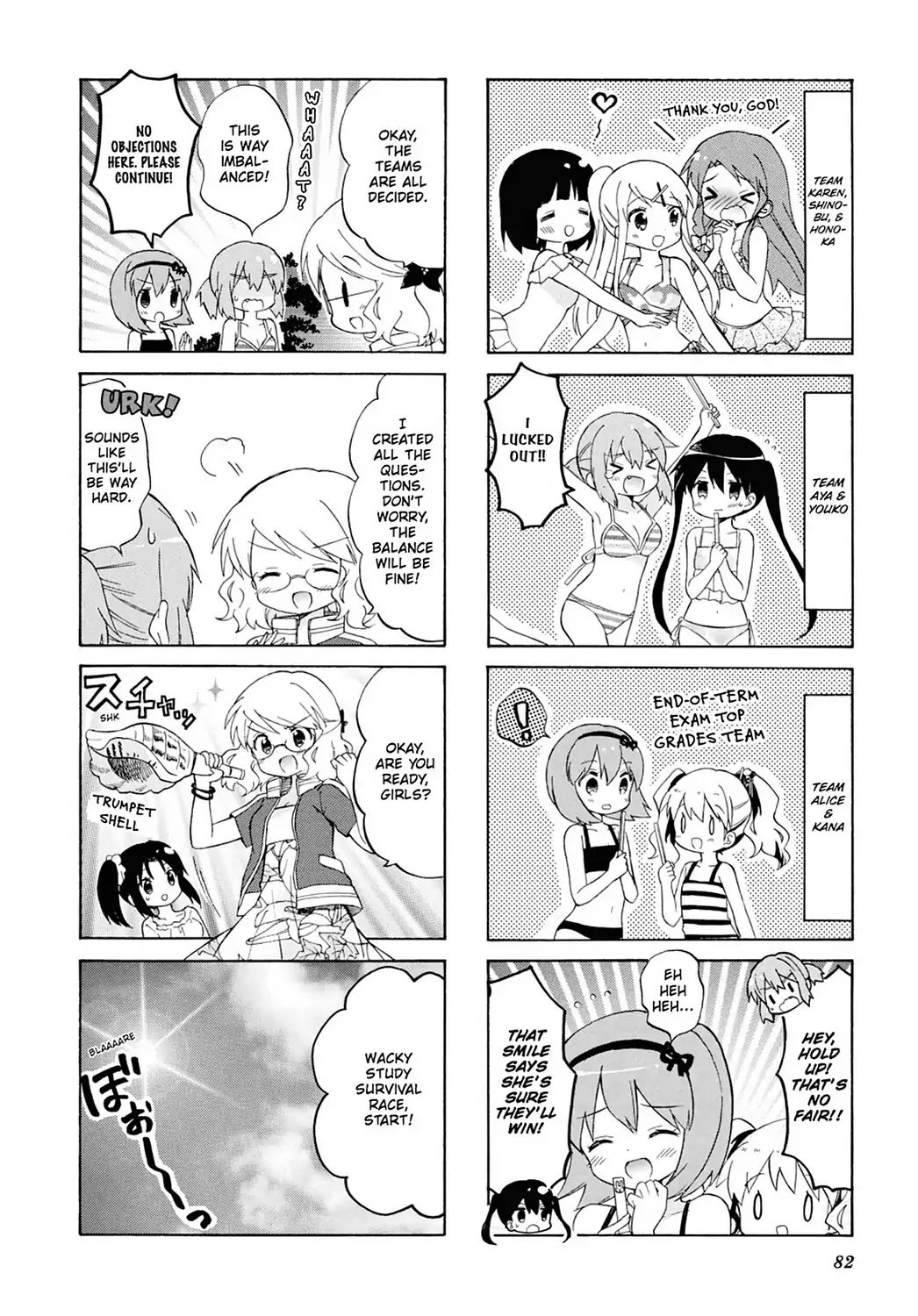 Kiniro Mosaic Chapter 96 #8