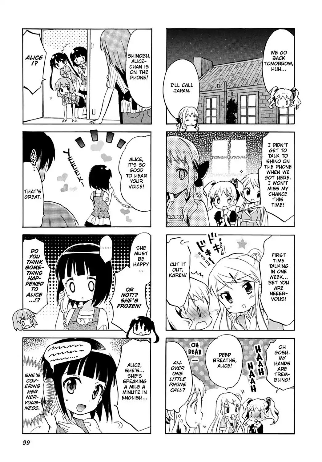 Kiniro Mosaic Chapter 40 #5