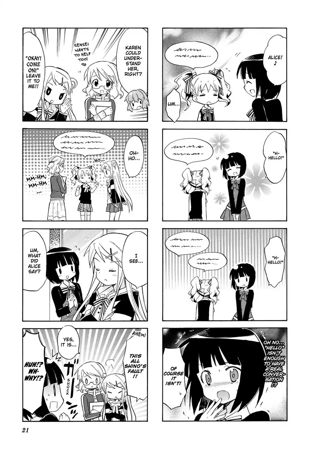 Kiniro Mosaic Chapter 29 #13