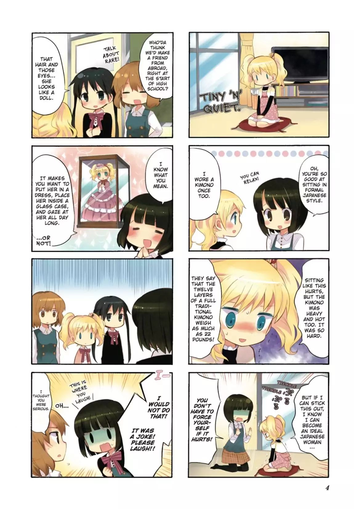 Kiniro Mosaic Chapter 1 #5