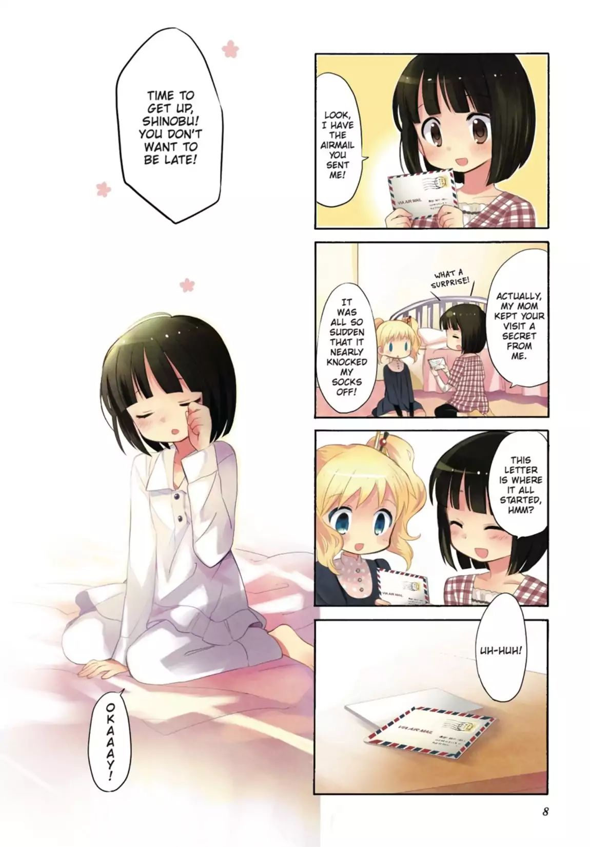 Kiniro Mosaic Chapter 1 #9