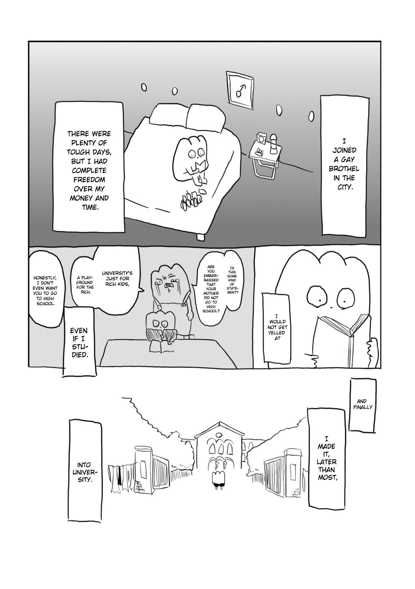 Gay Fuuzoku No Mochigi-San - Sexuality Is Life - Chapter 0.5 #6