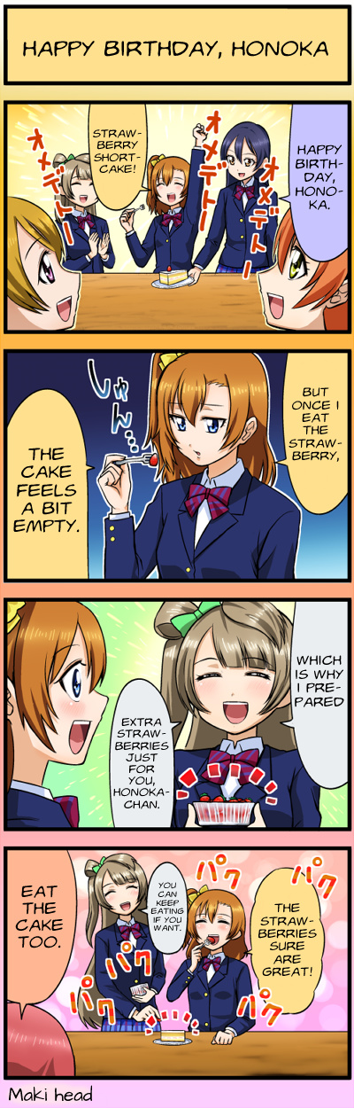 Love Live 4-Koma Chapter 13 #1