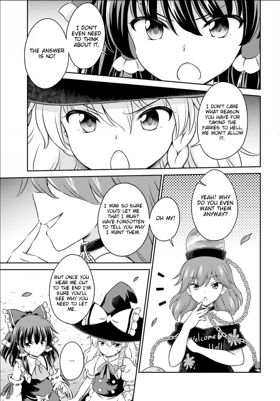 Touhou Sangetsusei ~ Visionary Fairies In Shrine. Chapter 14 #3