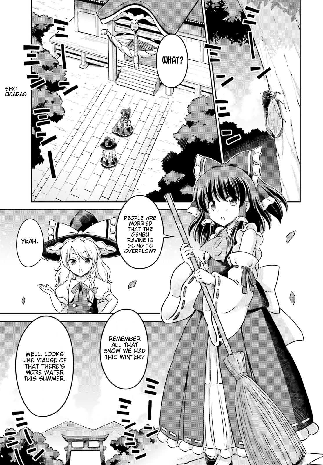 Touhou Sangetsusei ~ Visionary Fairies In Shrine. Chapter 11 #3