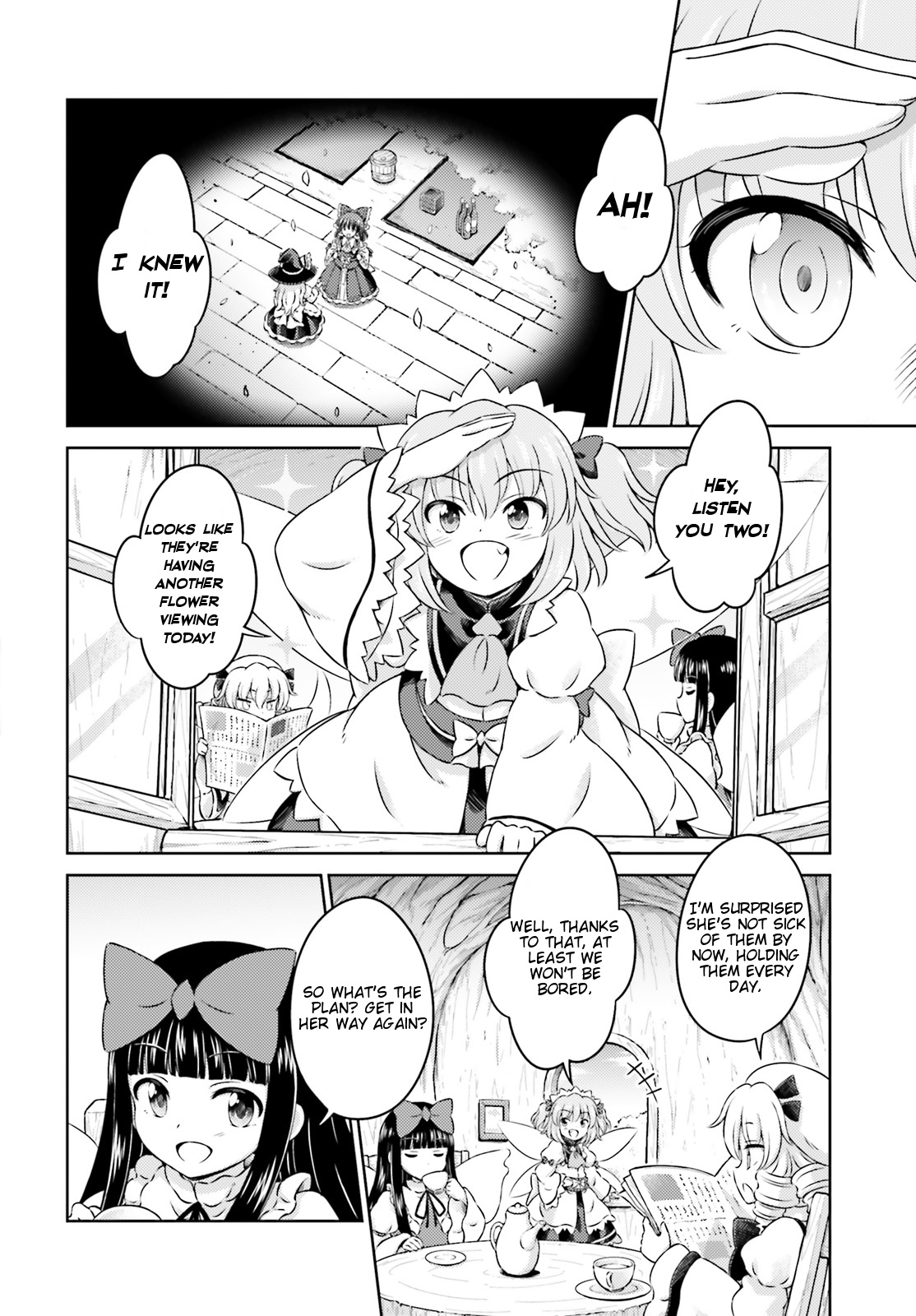 Touhou Sangetsusei ~ Visionary Fairies In Shrine. Chapter 10 #4