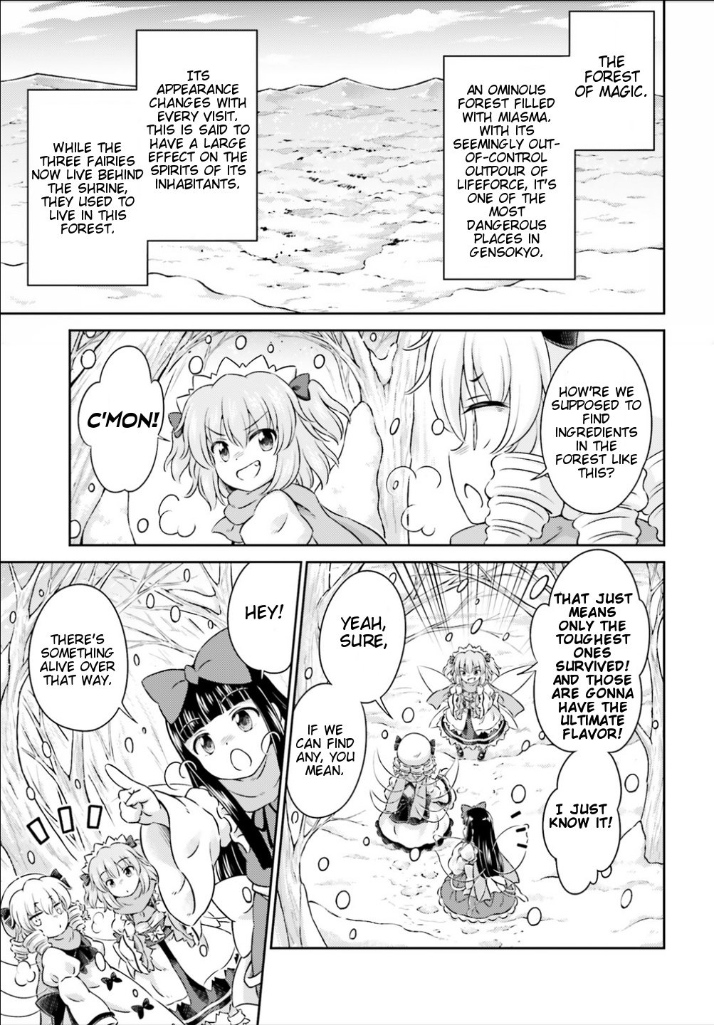 Touhou Sangetsusei ~ Visionary Fairies In Shrine. Chapter 9 #3