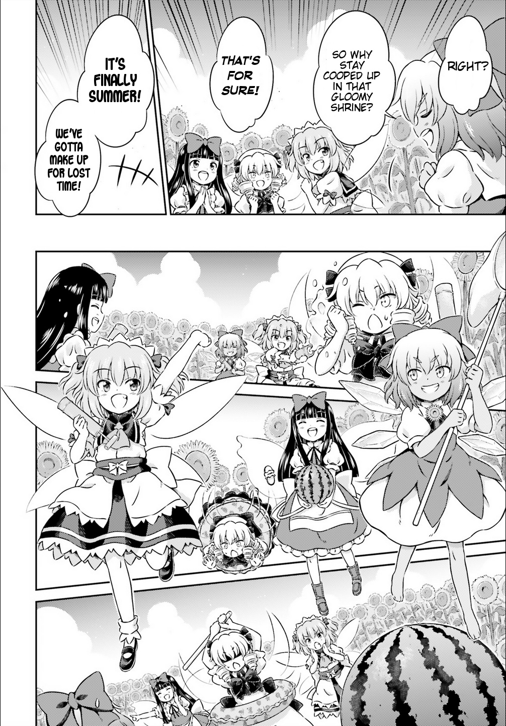 Touhou Sangetsusei ~ Visionary Fairies In Shrine. Chapter 8 #9