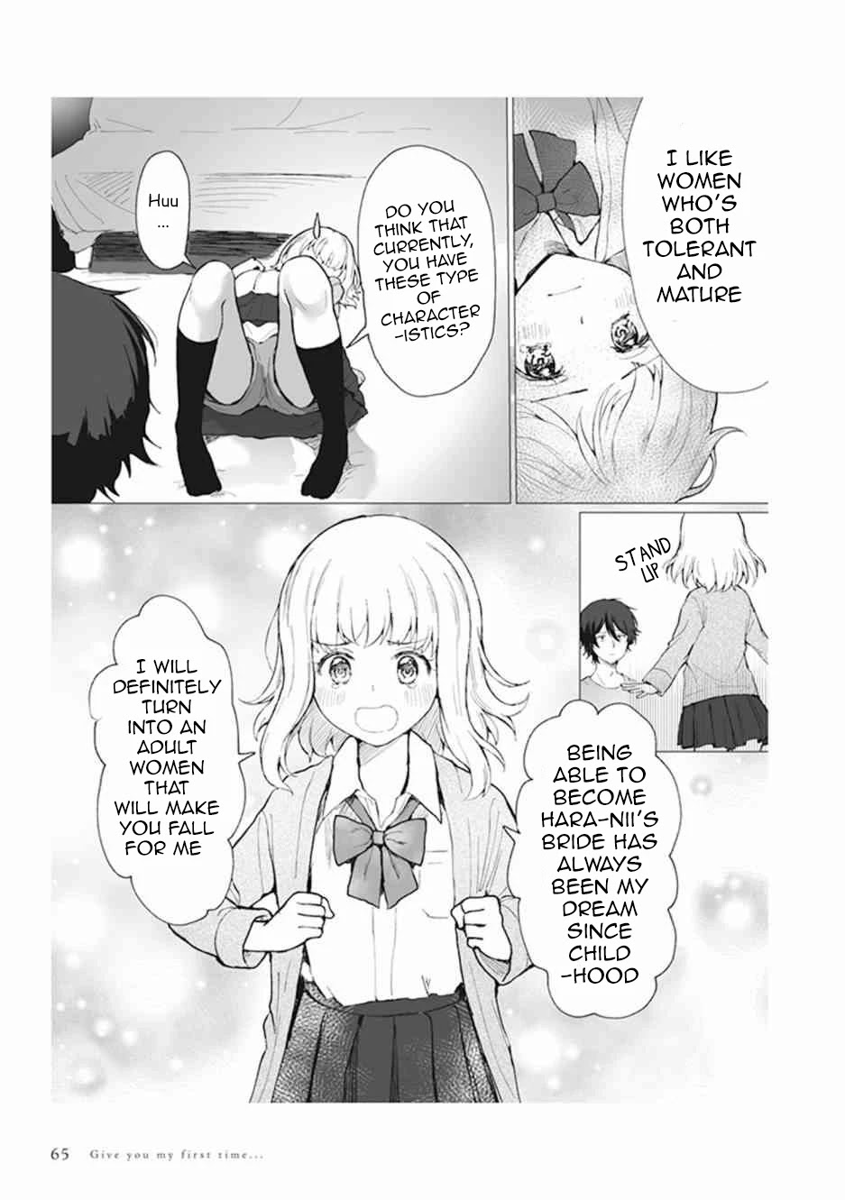 Watashi No Hajimete, Kimi Ni Agemasu Chapter 3 #7