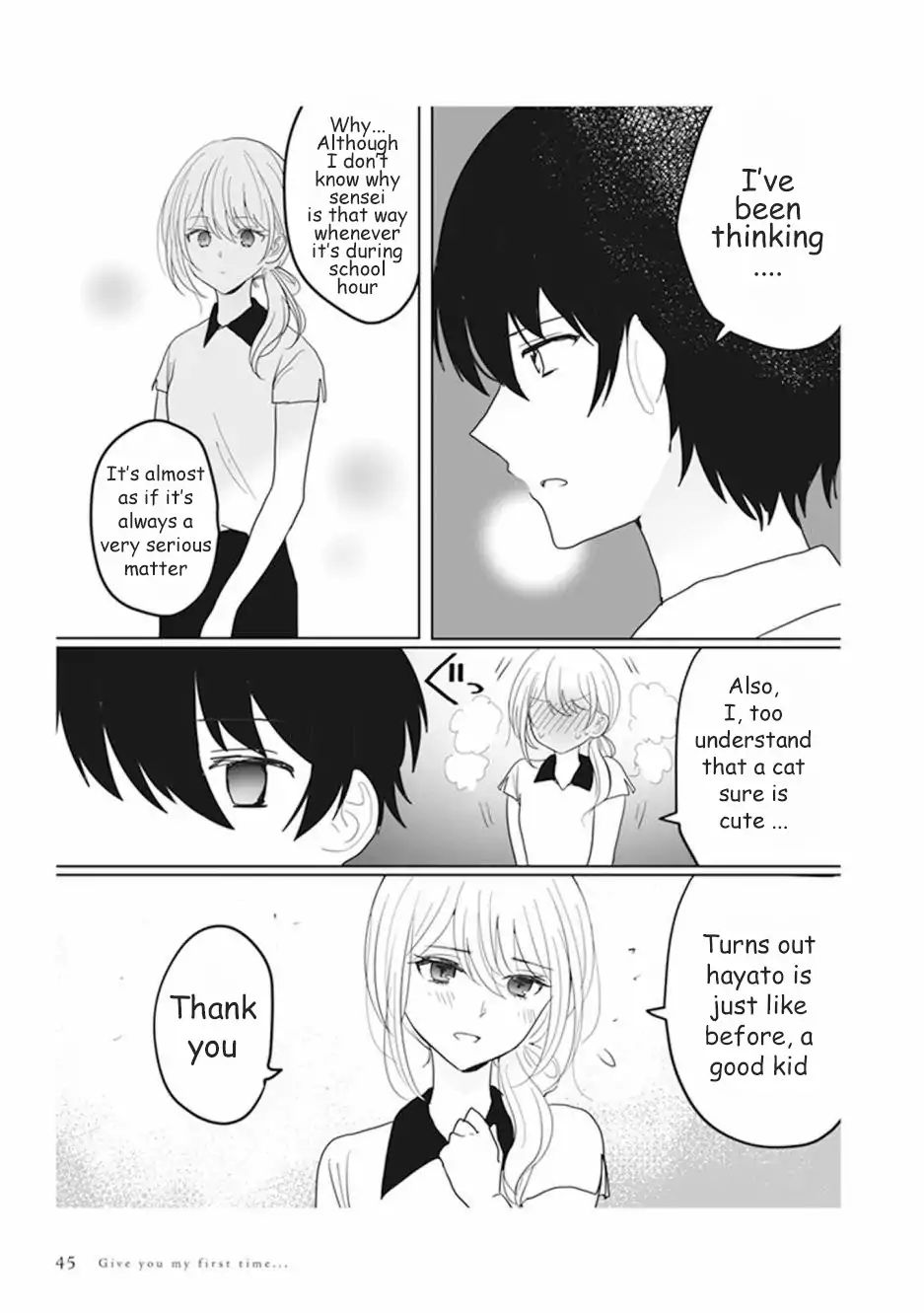 Watashi No Hajimete, Kimi Ni Agemasu Chapter 2 #7