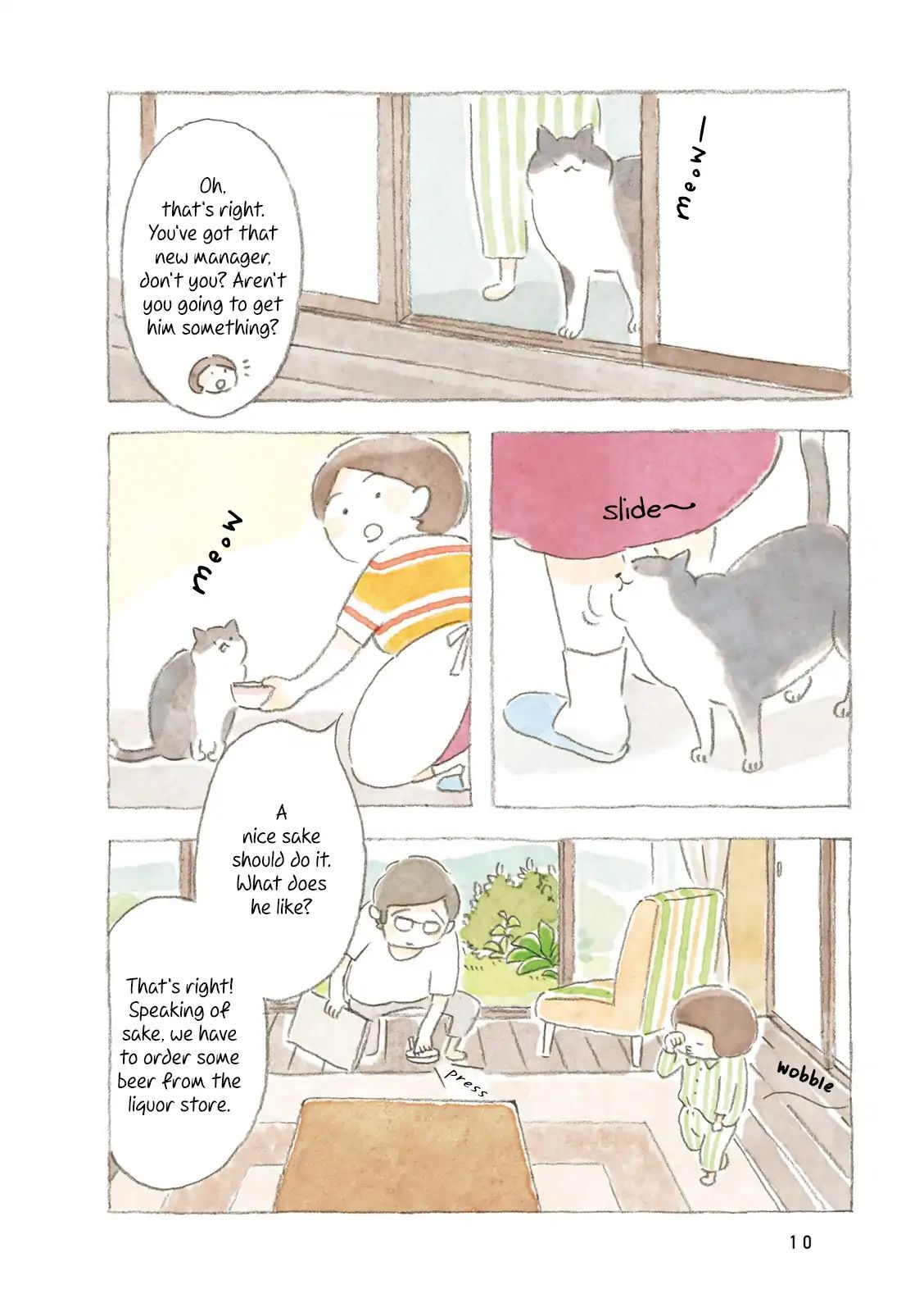 Little Ken And A Cat. Sometimes A Duck Chapter 1 #10