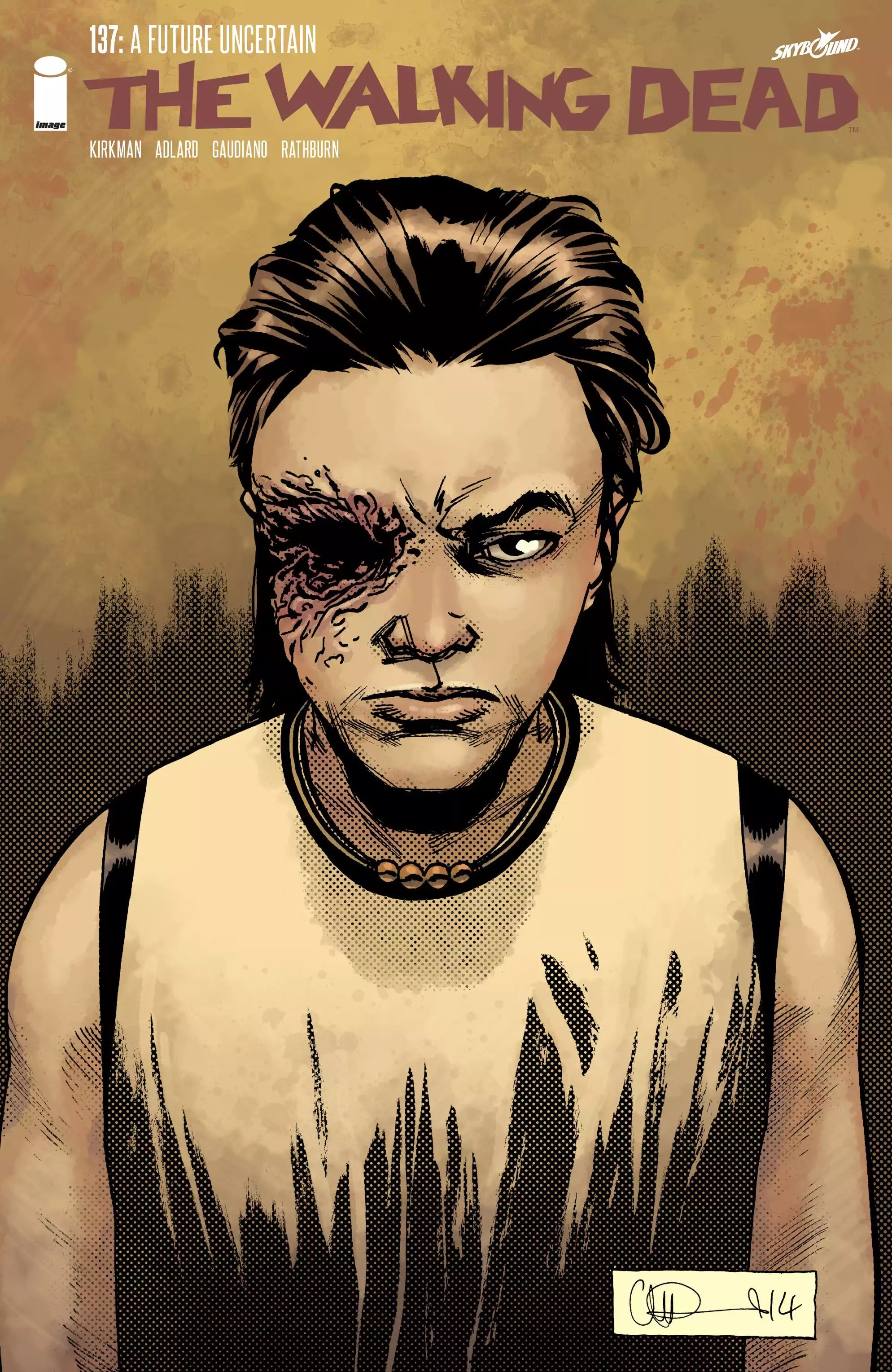 The Walking Dead Chapter 137 #1