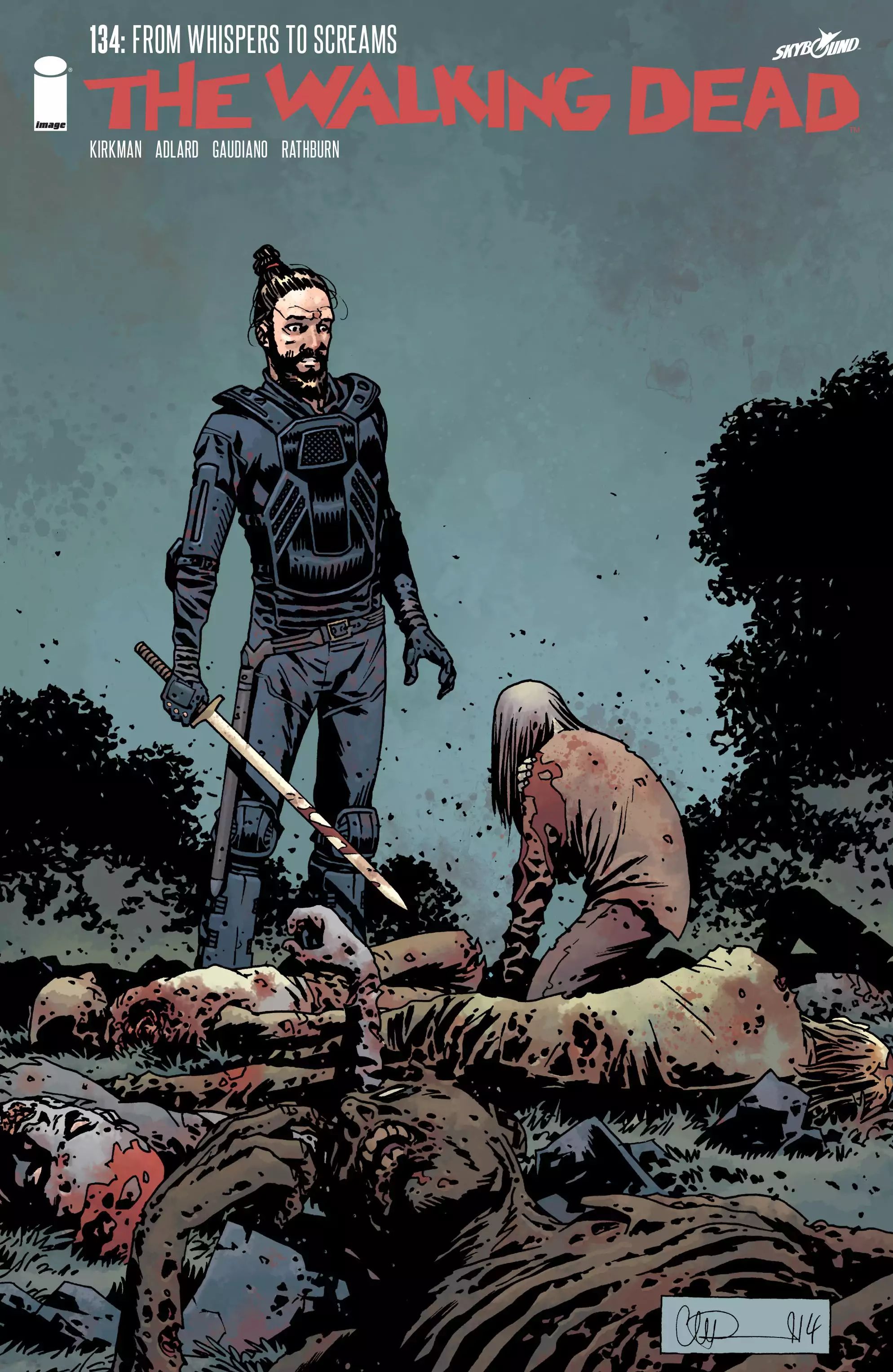 The Walking Dead Chapter 134 #1