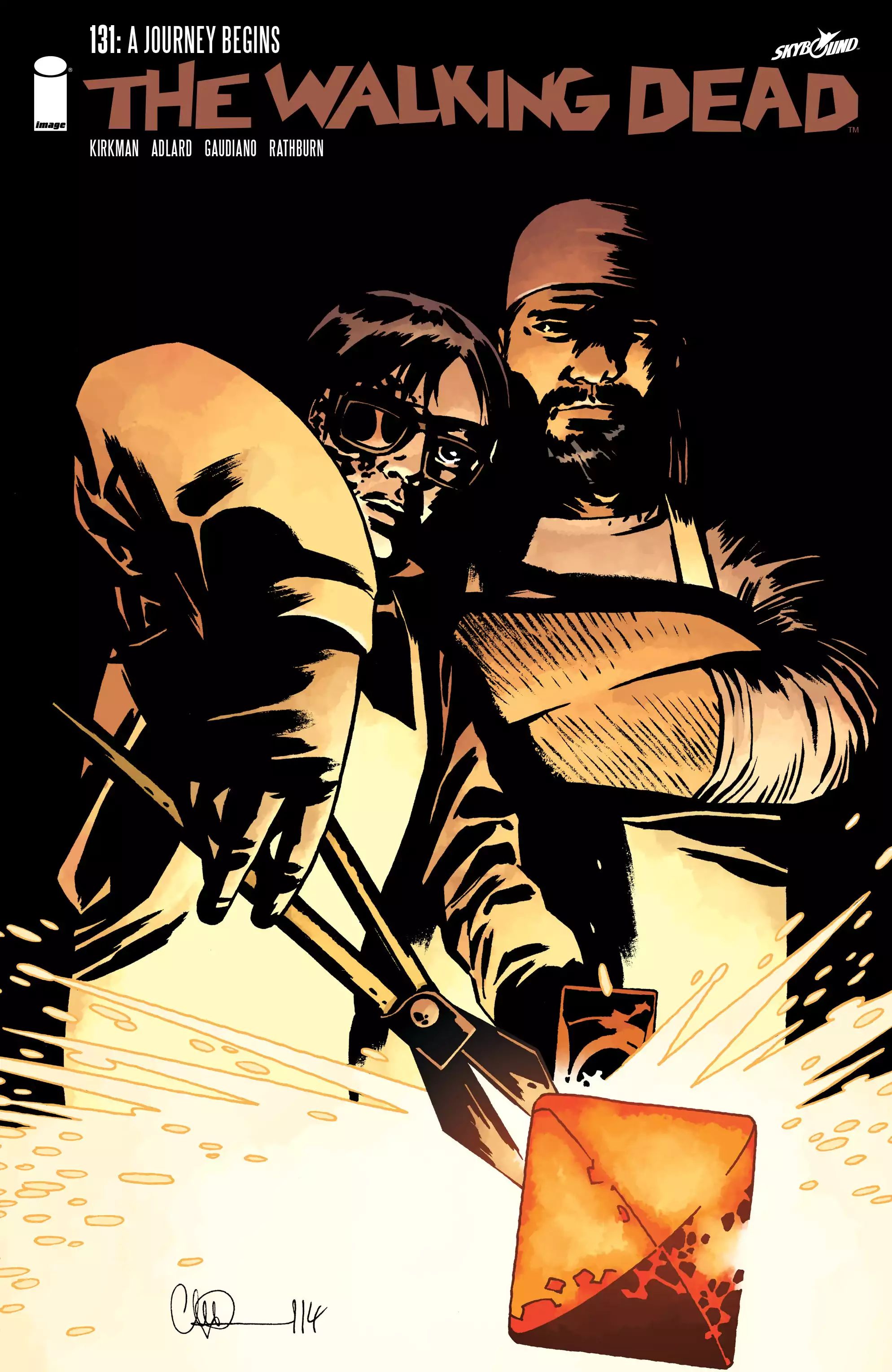 The Walking Dead Chapter 131 #1