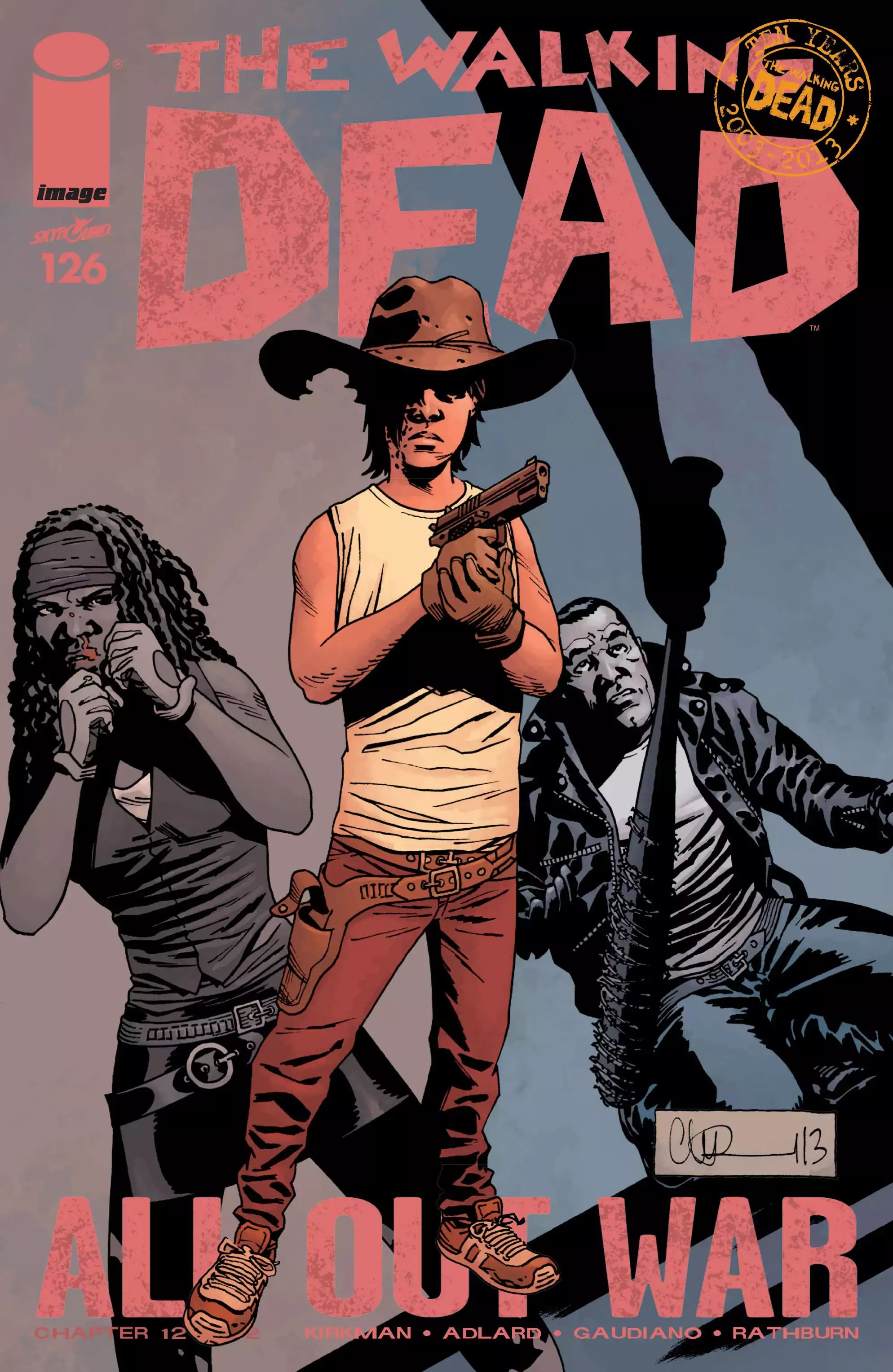 The Walking Dead Chapter 126 #1