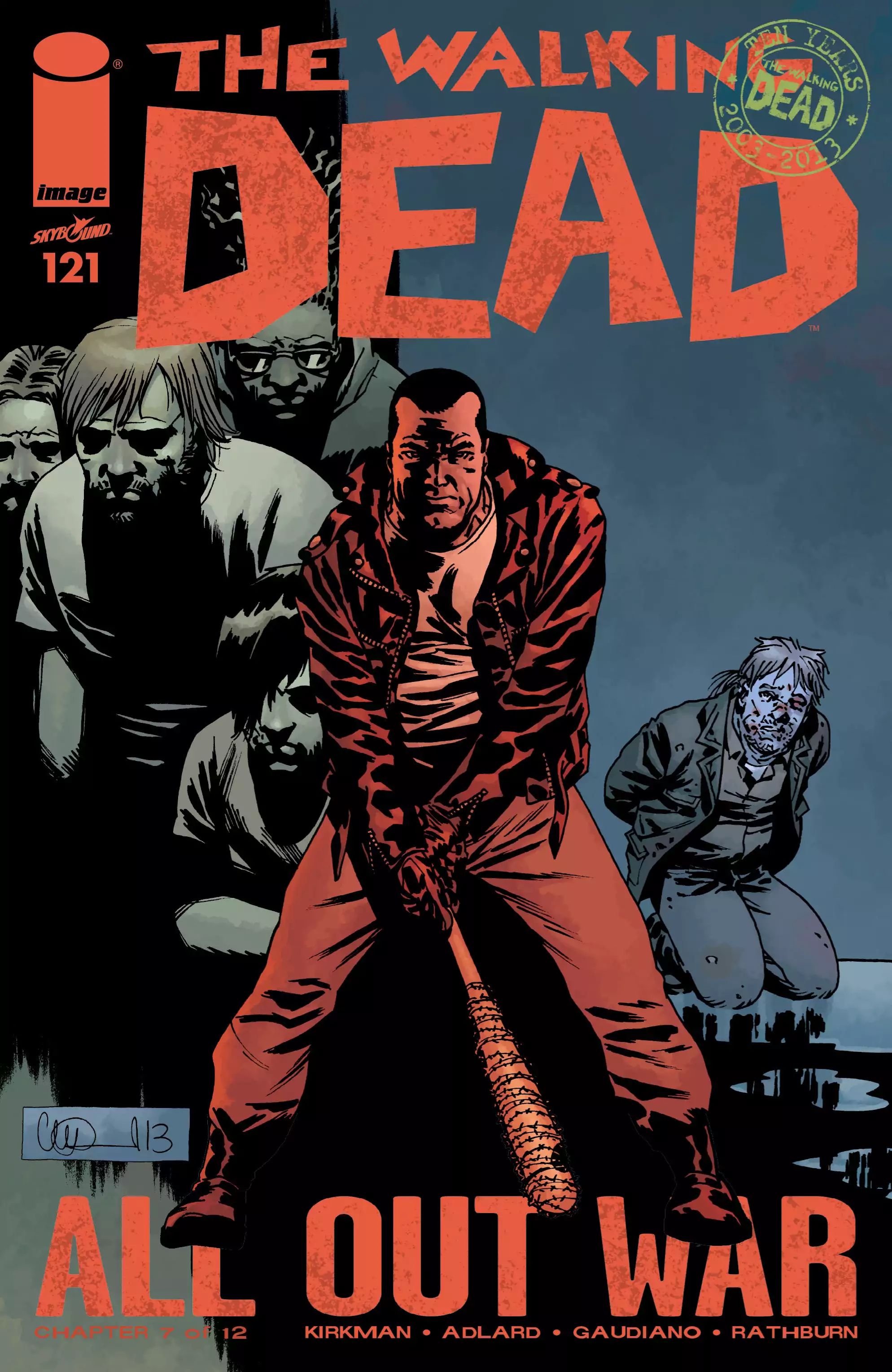 The Walking Dead Chapter 121 #1