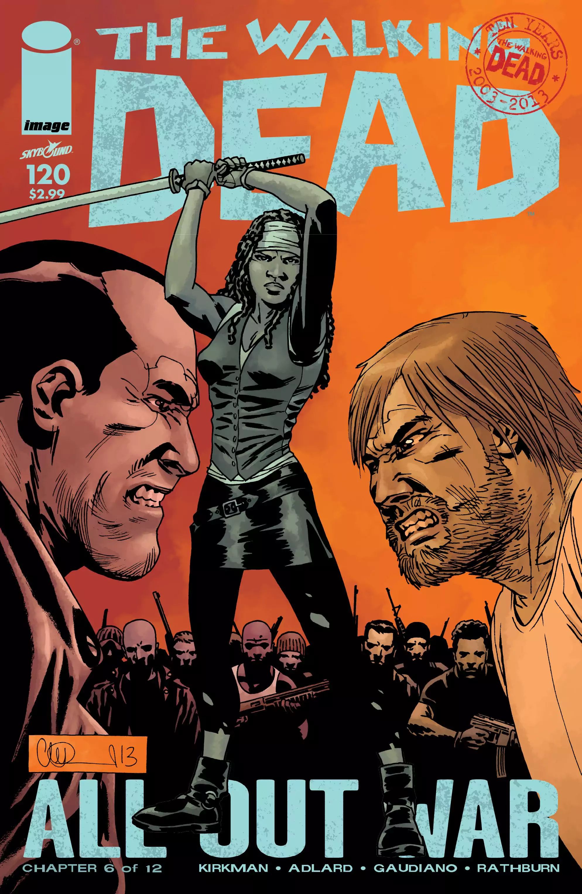 The Walking Dead Chapter 120 #1