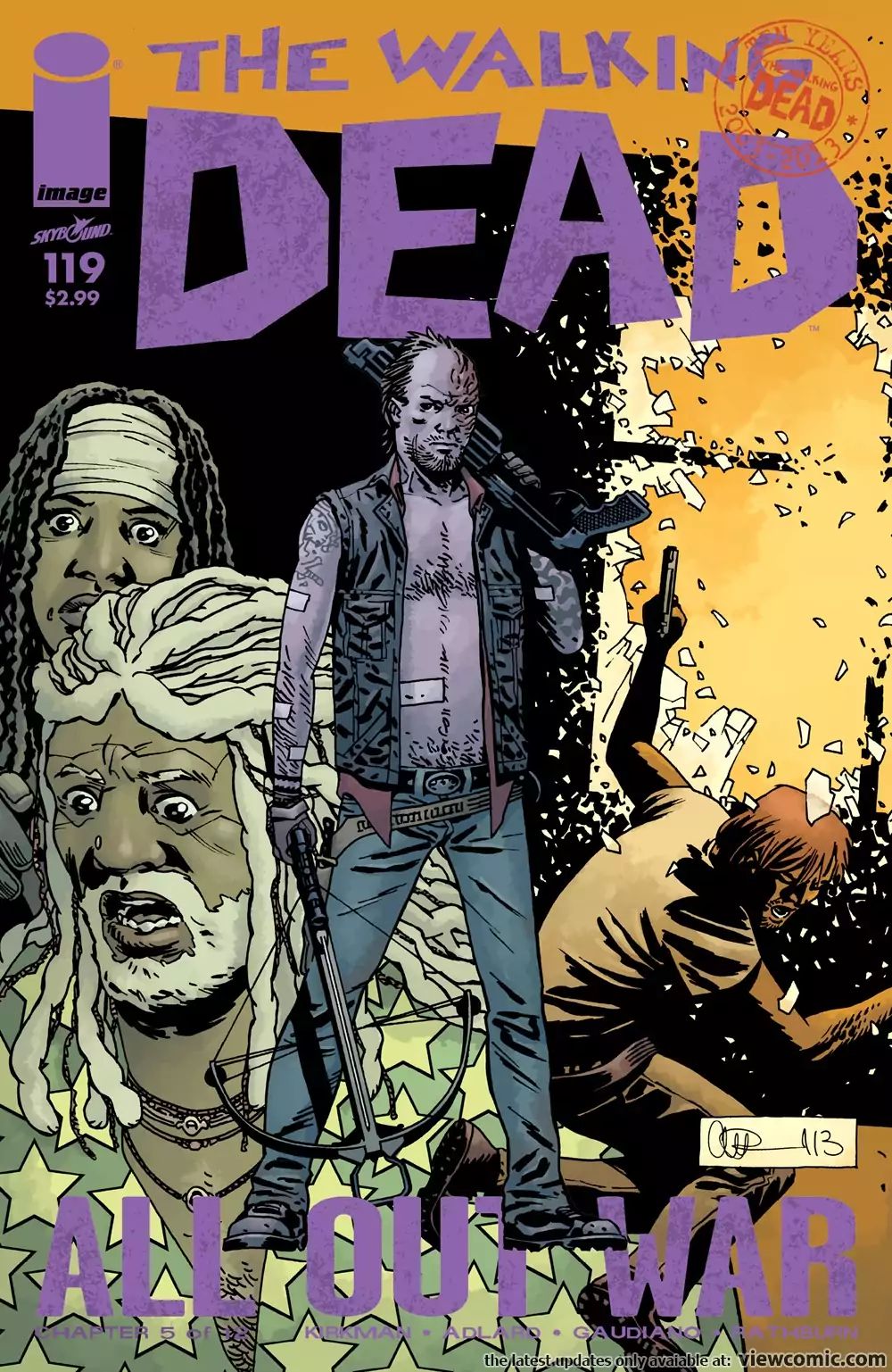 The Walking Dead Chapter 119 #1