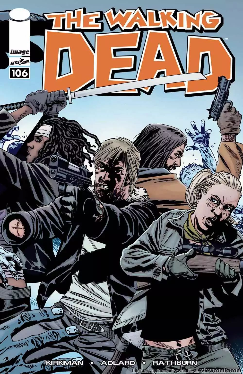 The Walking Dead Chapter 106 #1