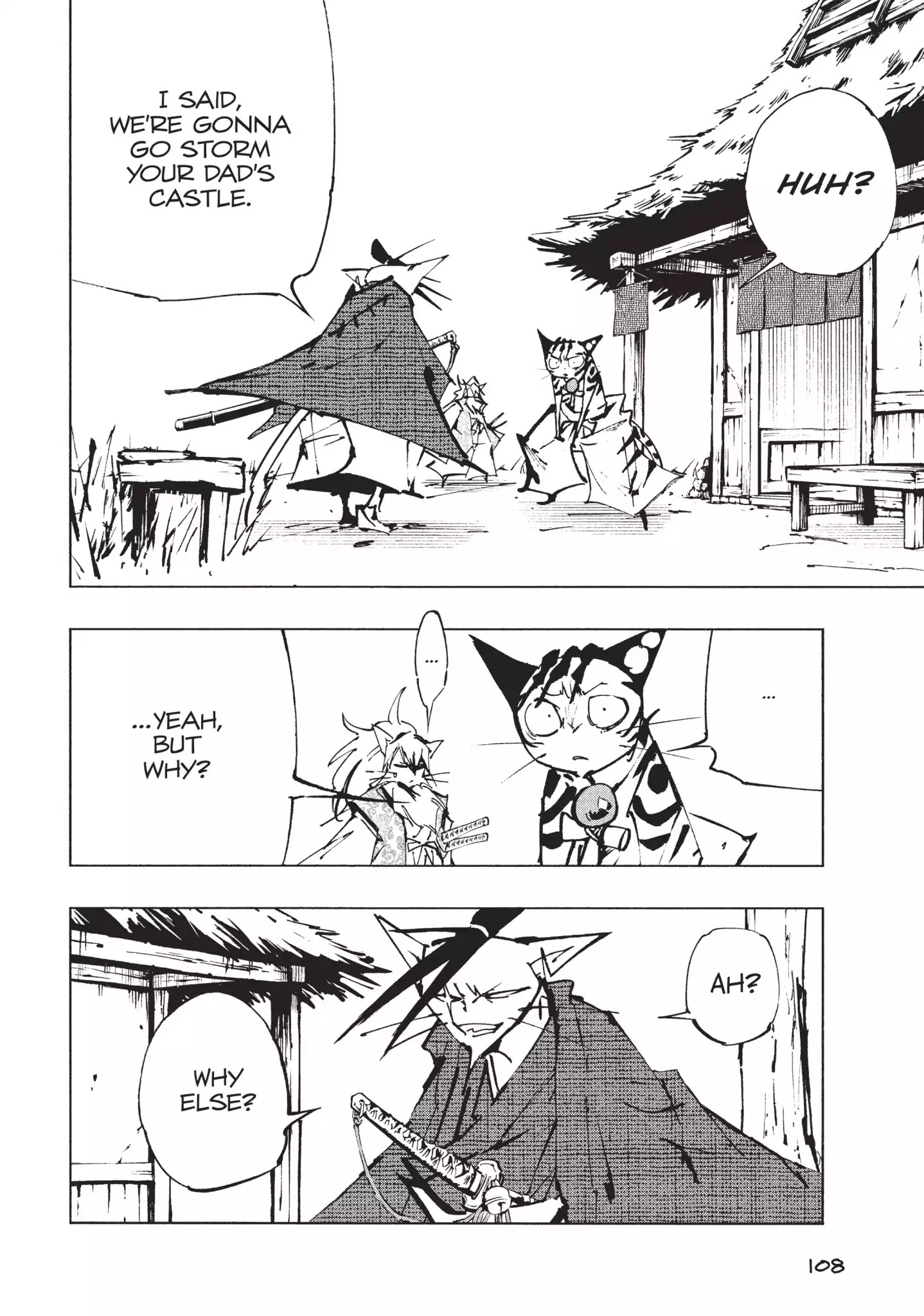 Nekogahara: Stray Cat Samurai Chapter 17 #4