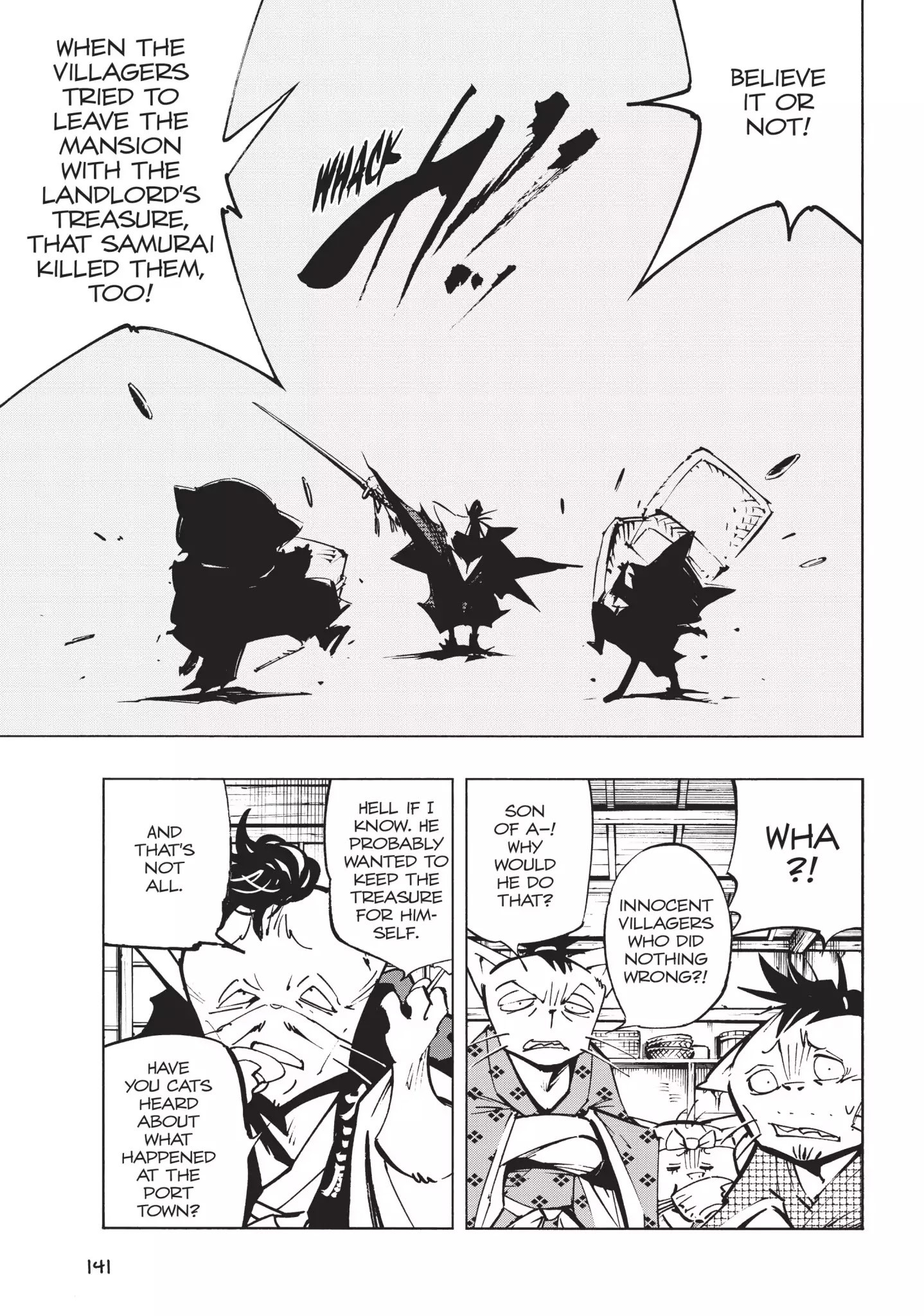 Nekogahara: Stray Cat Samurai Chapter 11.1 #5