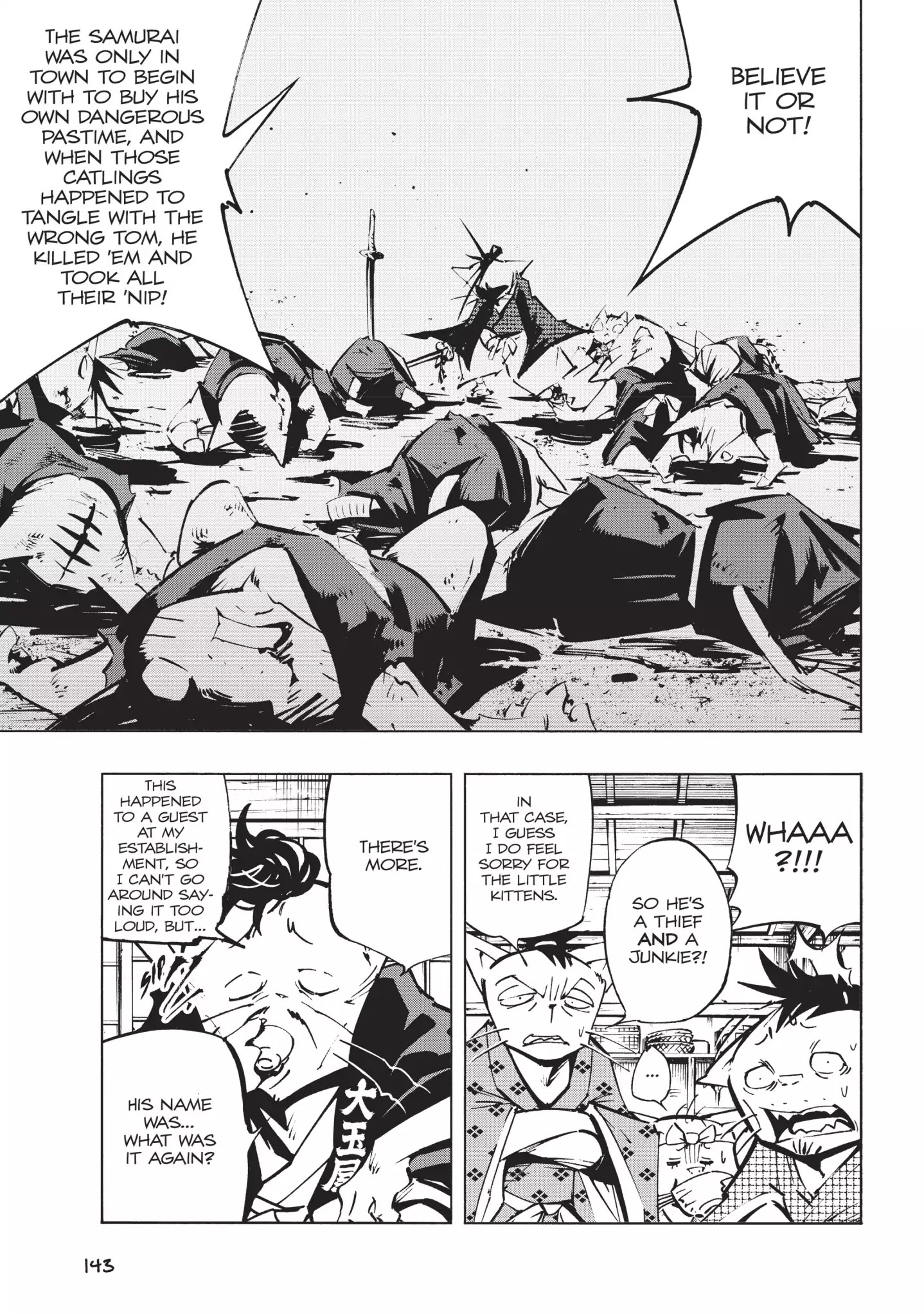 Nekogahara: Stray Cat Samurai Chapter 11.1 #7
